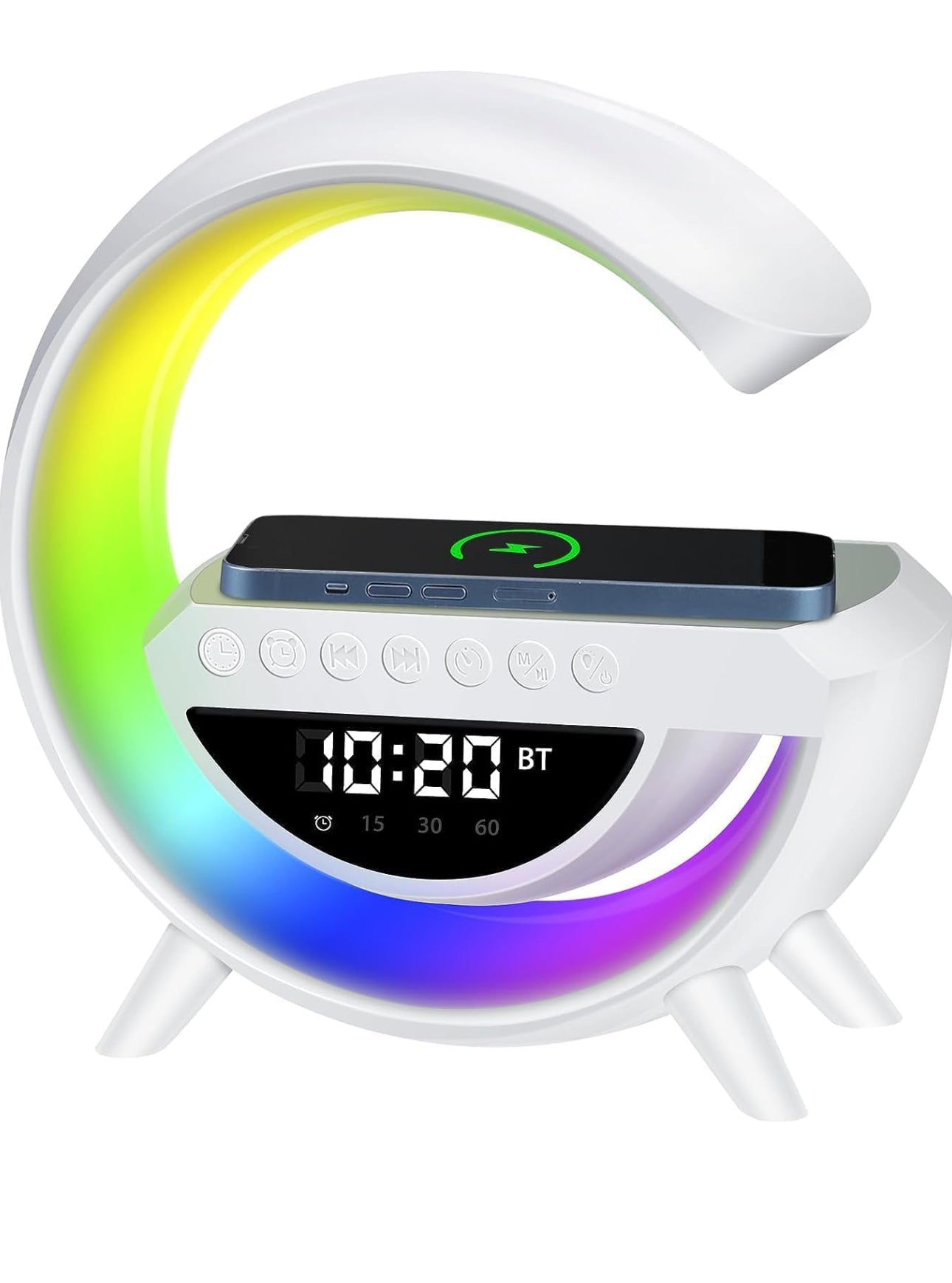 Big G lighted Wireless Charger and speaker