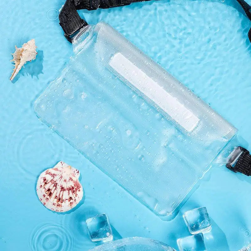 Waterproof Swimming Bag Ski Drift Diving Shoulder Waist Pack Bag Underwater Mobile Phone Bags Case Cover For Beach Boat Sports