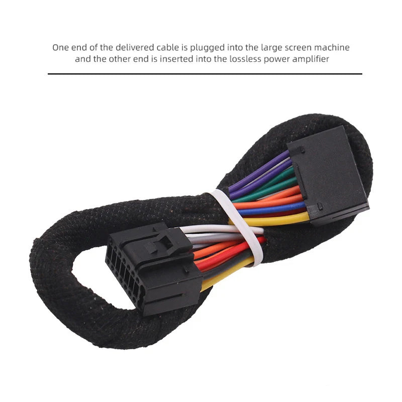 Auto Power Amplifier Car Stereo Audio Processor Lossless 4way Dsp Power Amplifier Speaker Plug-and-play For Android Modification