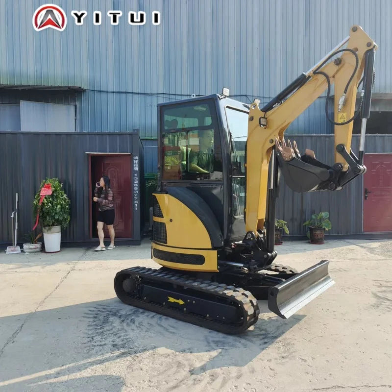 Customized Hot Sale Mini Excavator 3.5 Ton Energy-Saving Compact Digger with Custom Color Option for Farm & Landscape Projects