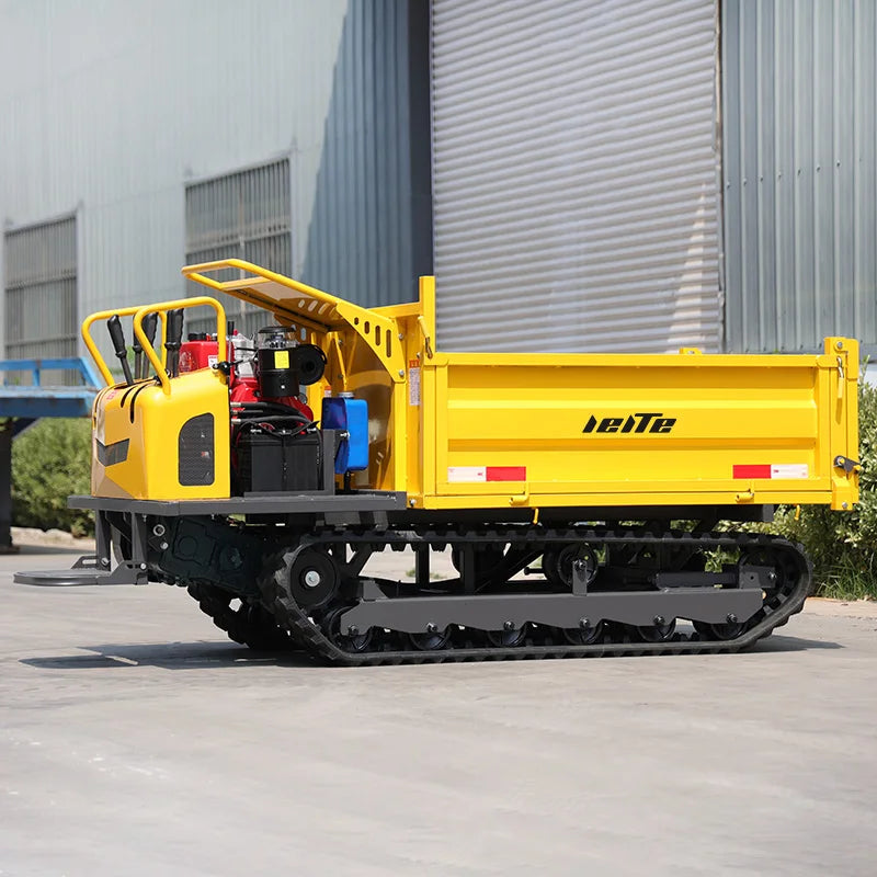 All Terrain 1.5 ton Crawler Mini Dumper Truck Small Rubber Transport Dumper Mini Tracked Dumper customized price