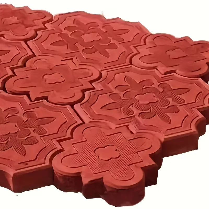 Upgraded Cement Stepping Stone Molds for Creating Beautiful Concrete Paving Stones in Your Yard And Garden