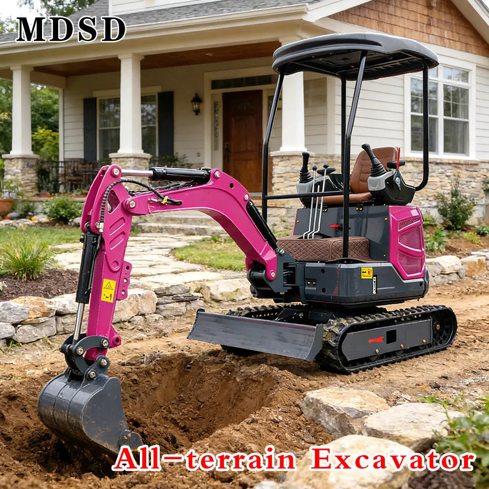 Mini Excavator Full Attachments 3 Ton Small Digger Euro5 Engine Free Shipping Crawler Digger Safe Reliable For EU US Market