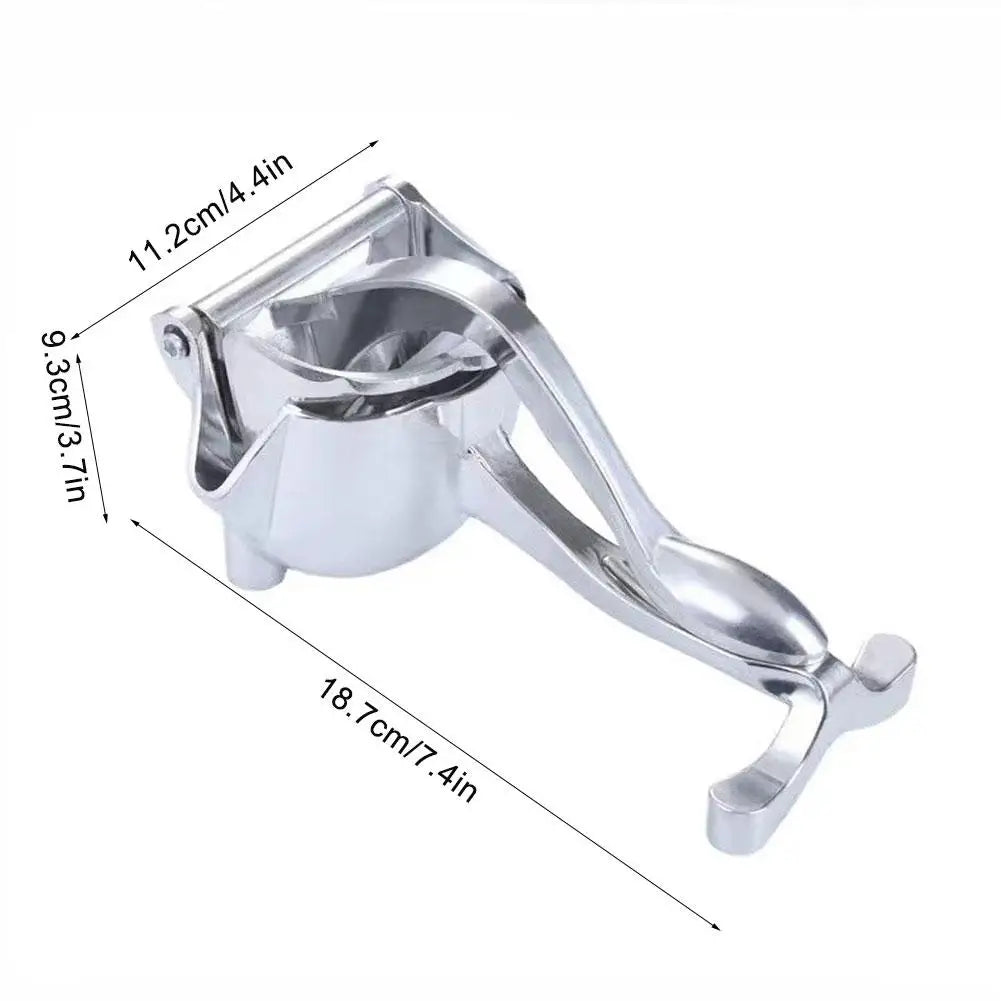 Manual Juicer, Fruit Juice Squeezer, Detachable Heavy Duty Easy Manual Citrus Squeezer Press Juicer Extractor Tool, Aluminum