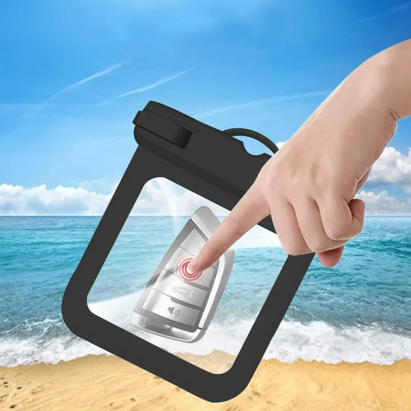 30M Underwater Waterproof Bags Pouch IPX8 Protection Small Items Dry Bag TPU Card Wallet Mini Waterproof Sack for Keys Wallet