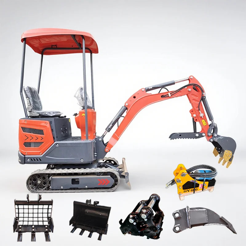 [Top Pick]Mini Excavator 1.5 Ton Kubota Diesel Engine Crawler Excavator for farm use digging trenches Customized EURO5 CE EPA