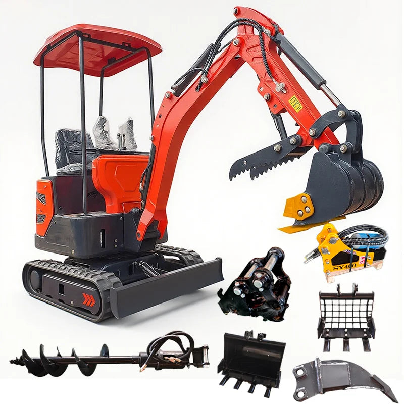 [Top Pick]Mini Excavator 1.5 Ton Kubota Diesel Engine Crawler Excavator for farm use digging trenches Customized EURO5 CE EPA