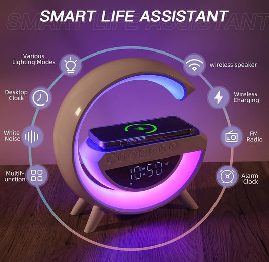 Big G lighted Wireless Charger and speaker