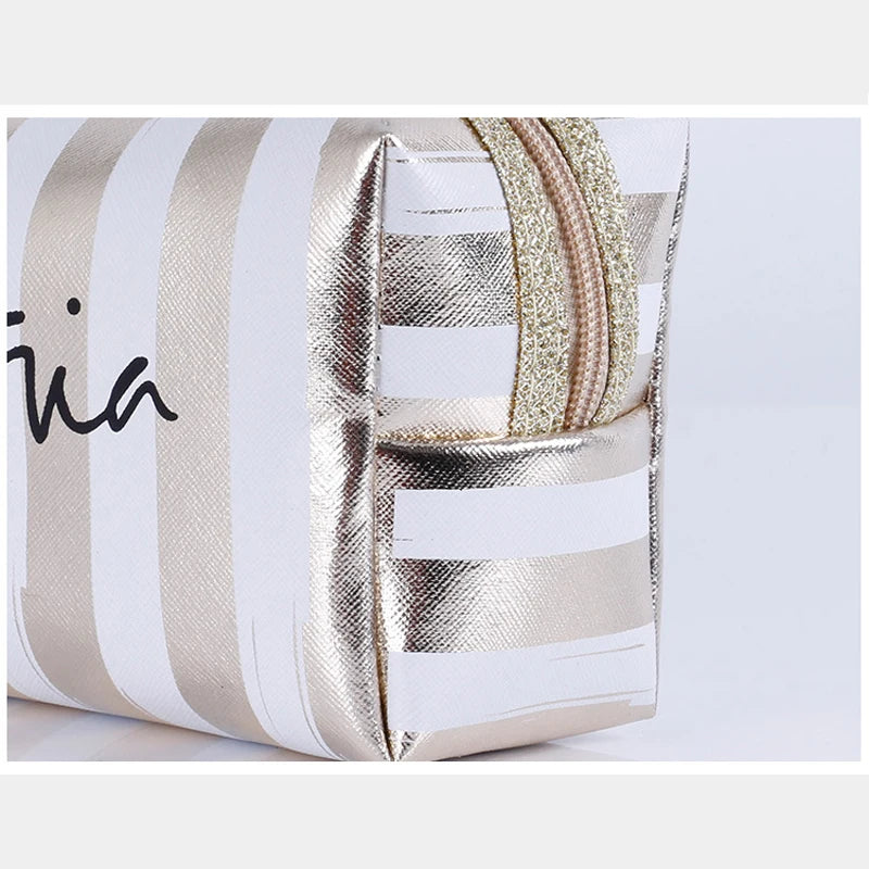 Waterproof Laser Cosmetic Bags Women Make Up Bag PVC Pouch Wash Toiletry Bag Travel Organizer Case Mujer Bolsas