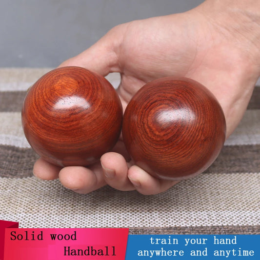 Wooden Health Meditation Balls Birthday present hand finger Exercise Stress Relief Baoding Relaxation Therapy Fitness Handballs