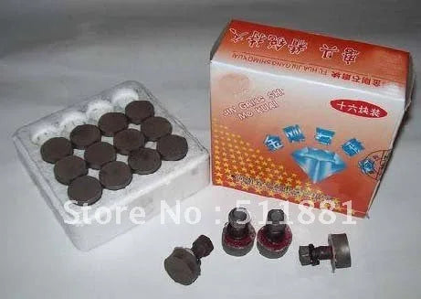 NCCTEC Diamond Terrazzo grinding block  | Abrasive block for grinding terrazzo concrete marble floor | 25*15*M12 mm