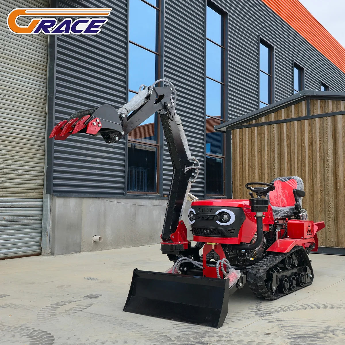 Customized 35HP Diesel Tractor with Hydraulic System for Heavy Duty Farm Operations Transport Jobs with Excavator for Sale