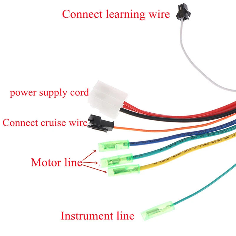 Electric Bicycle Accessories 36V/48V Electric Bike 350W Brushless DC Motor Controller For Electric Bicycle E-bike Scooter