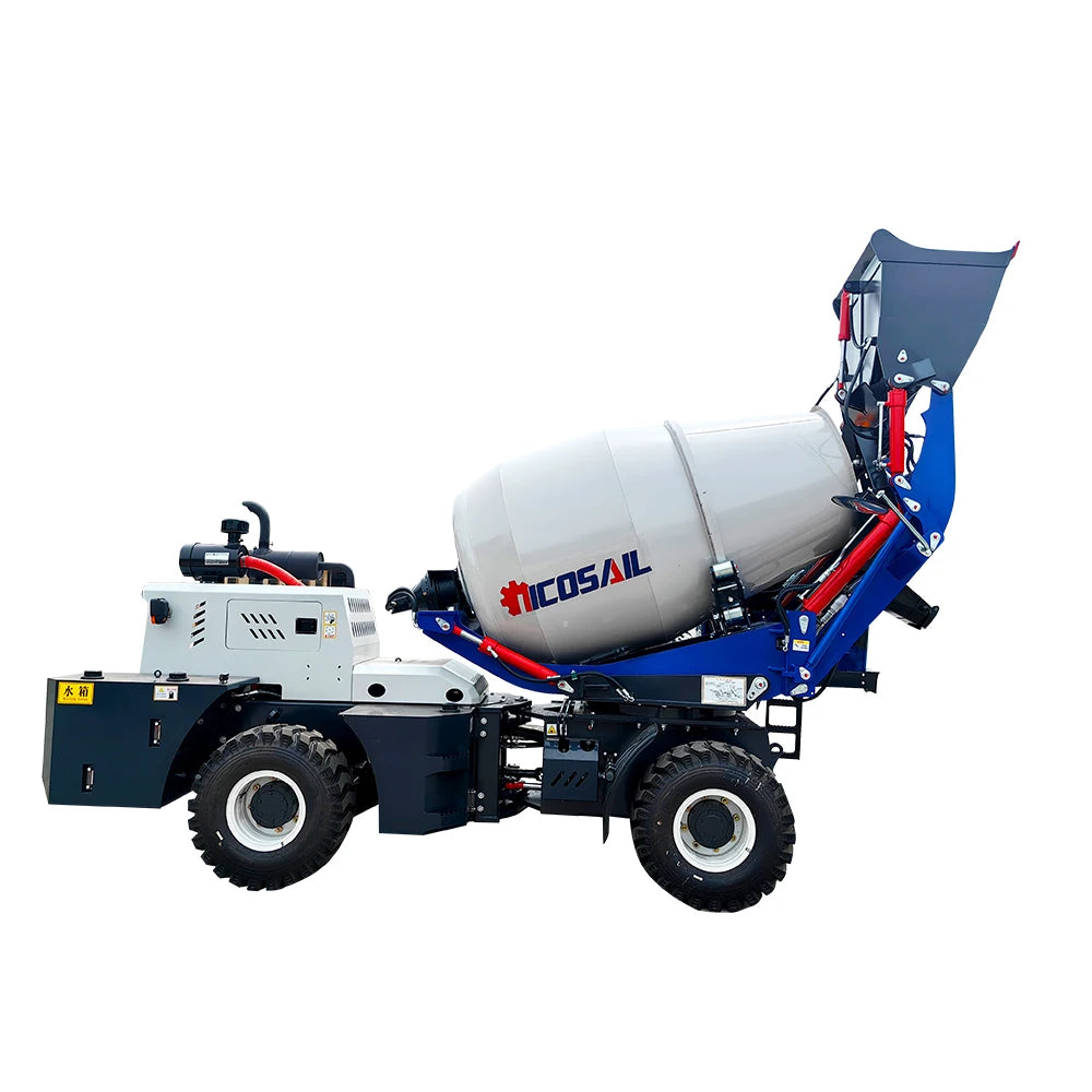 Mini Concrete Mixer Self Loading Concrete Mixer 0.5m3 0.8m3 4m3 3.5m3 6.5m3 2m3 Concrete Mixer Truck for Sale
