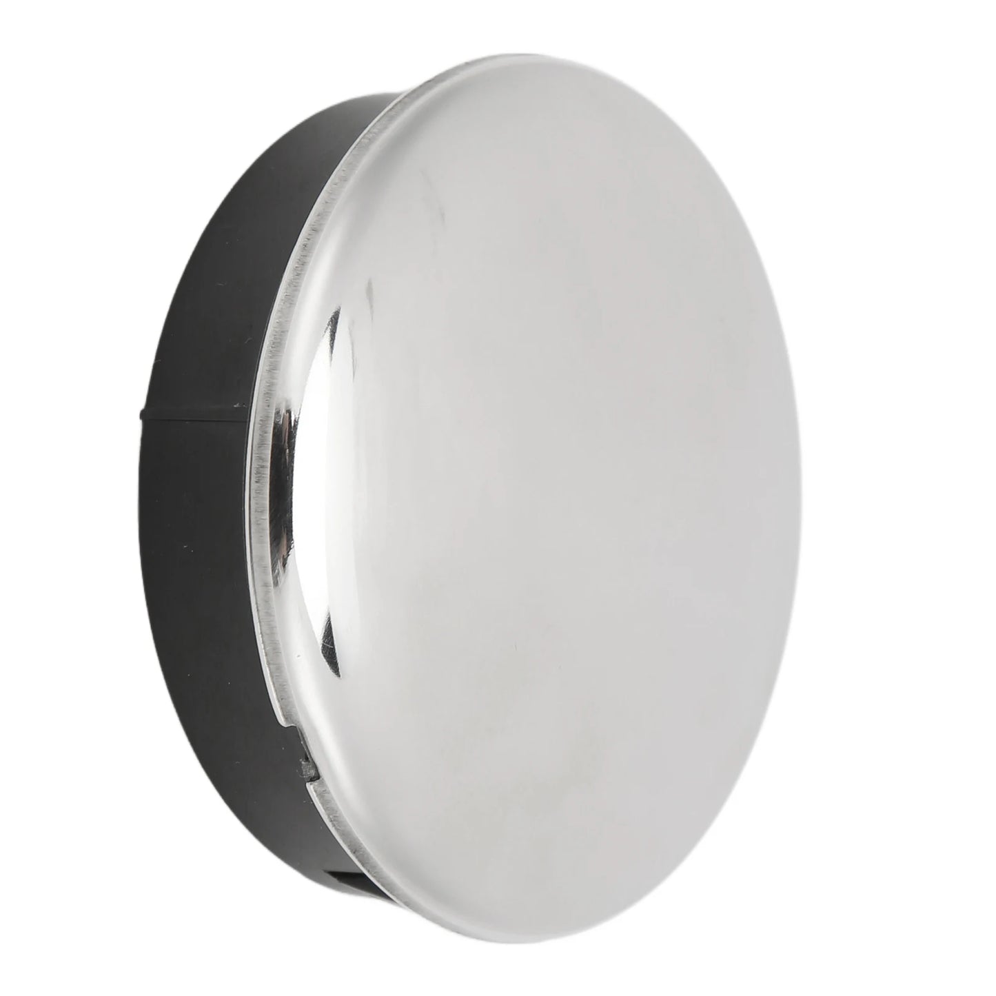 Boat Steering Wheel Center Cap 2.5in/6.35cm 316 Stainless Steel ABS Snap in for Yachts