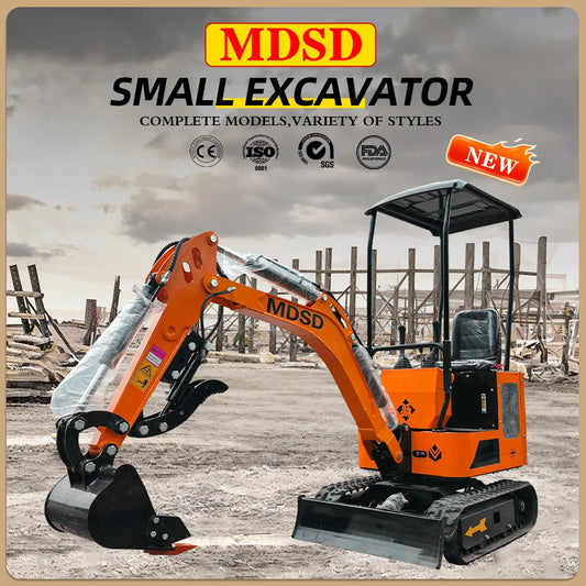 Excavator High - Power for Kubota Engine 1.8 Ton Small Excavator Hydraulic Micro Digger with Stable Performance Long Time Operat