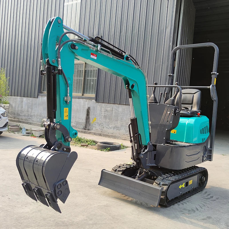 Customized 1.2-ton small excavator suitable for small projects, perfect for home garden renovation and maintenance. Small trench