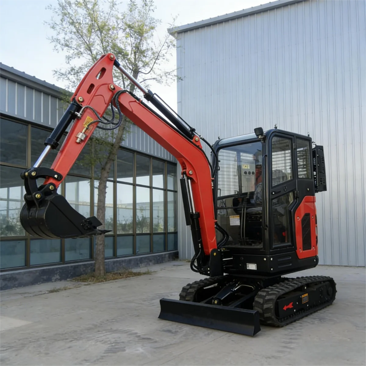 Hydraulic Crawler Type Mini Excavator 1.5 Tons To 3.5 Tons Quick Delivery Customized With High Performance Diesel Engine