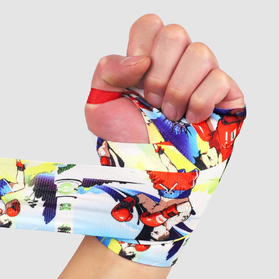 Boxing straps, hand straps, adult and children's hand wraps, fitness combat Muay Thai elastic straps, hand cloth bandages