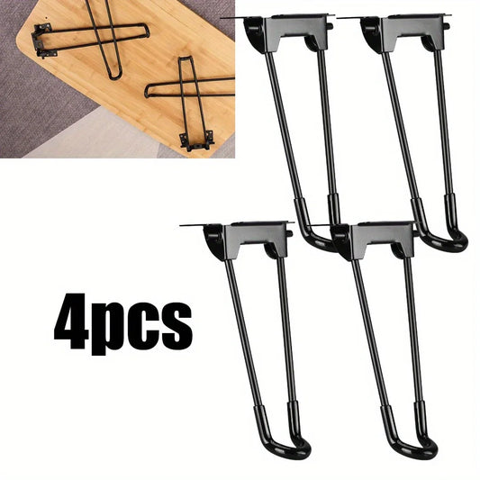 furniture legs, for sofa foldable U-shaped table feet/legs are suitable for coffee tables, computer desks, bedside tables,