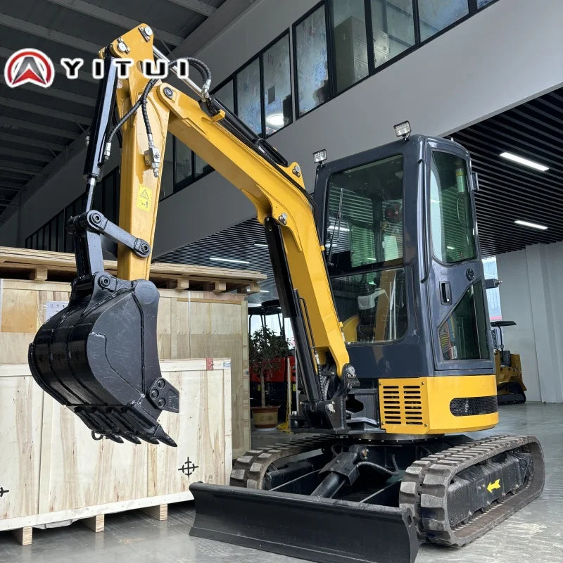 Customized Hot Sale Mini Excavator 3.5 Ton Energy-Saving Compact Digger with Custom Color Option for Farm & Landscape Projects