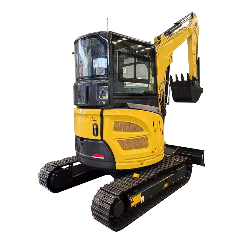 3.5-ton diesel small excavator, 3-ton crawler crane, powerful lifting and excavation force of excavator