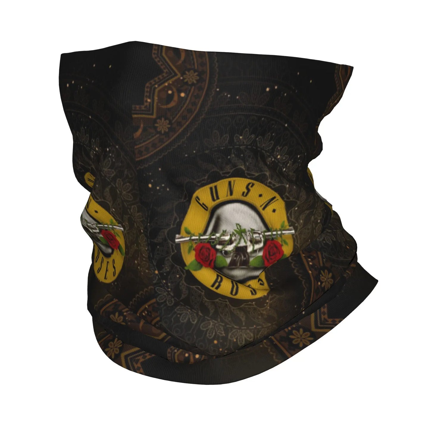 Guns N Roses Bandana Neck Cover Printed Mask Scarf Multi-use Headband Outdoor Sports Unisex Adult Windproof