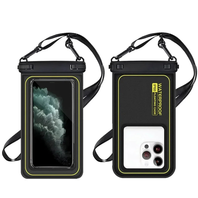 WaveSafe Float — Waterproof Phone Pouch with Crossbody Strap