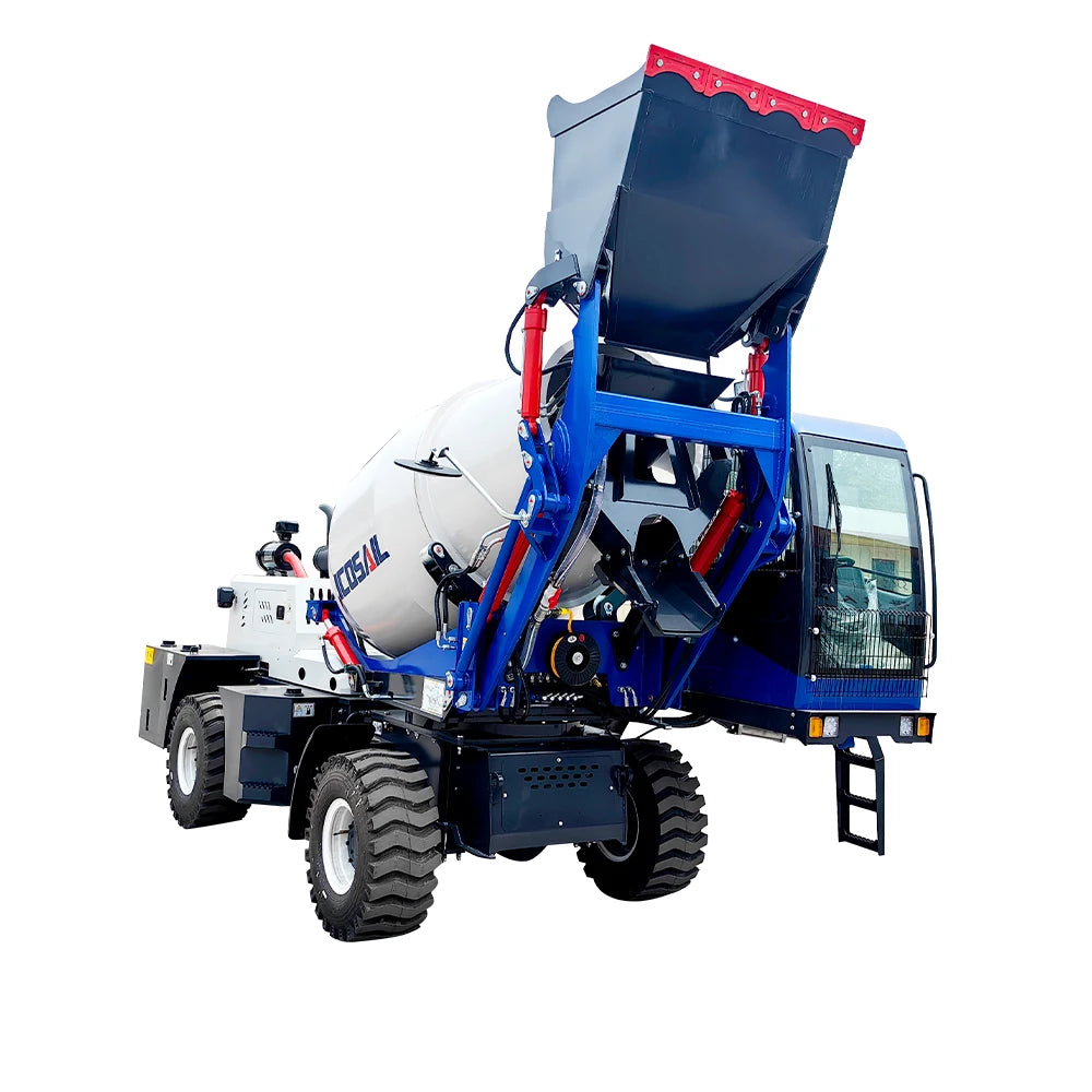 Mini Concrete Mixer Self Loading Concrete Mixer 0.5m3 0.8m3 4m3 3.5m3 6.5m3 2m3 Concrete Mixer Truck for Sale