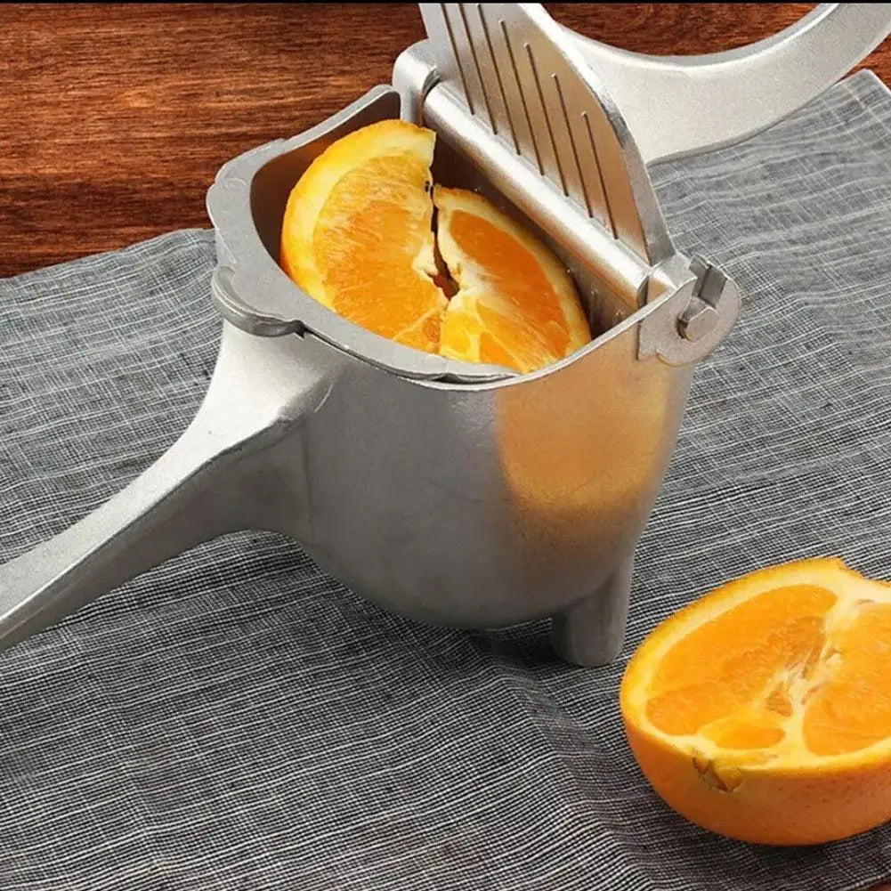 Manual Juicer, Fruit Juice Squeezer, Detachable Heavy Duty Easy Manual Citrus Squeezer Press Juicer Extractor Tool, Aluminum