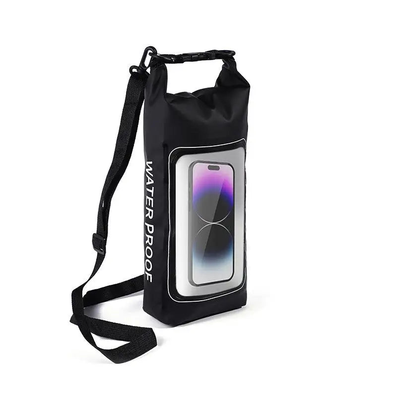 2L PVC Swimming Waterproof Bag Universal Waterproof Phone Cases Bag For Trekking Drifting Rafting Surfing Boating Storage Bag