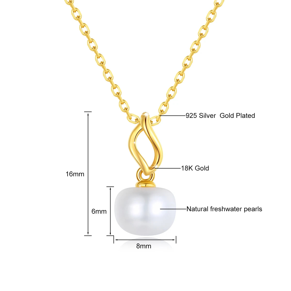 Authentic AU750 Real 18K Gold Angel Fall in Love Pendant For Woman Yellow Gold Gift Stylish Present Fine Jewelry