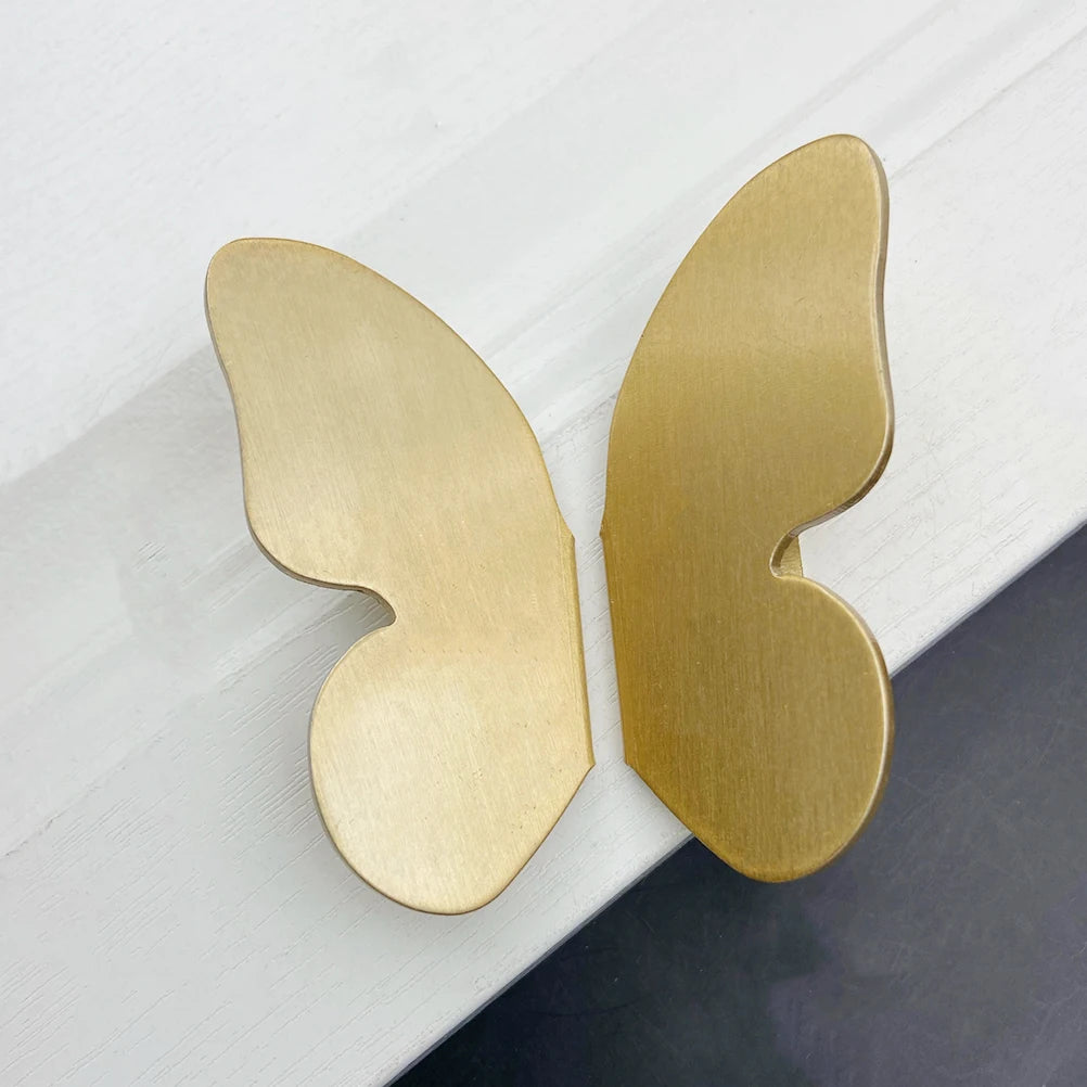 Furniture Hardware Butterfly Shape Cabinet Door Pulls Handle Dresser Pull Handles Cabinet Drawer Knobs Accessories Hardware Tool
