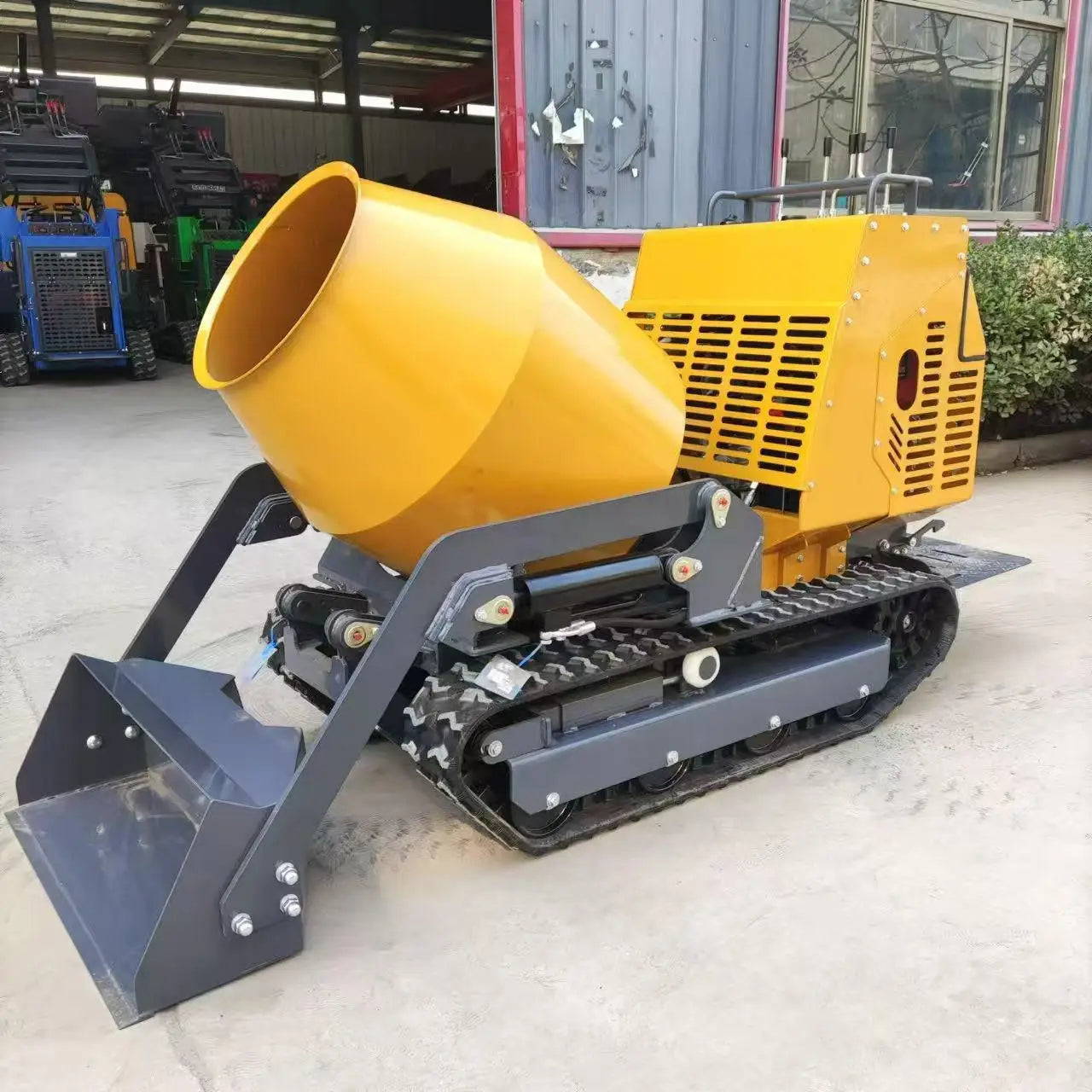 Mini dump truck 1000kg Mini dump truck 1-ton tracked small dump truck loader