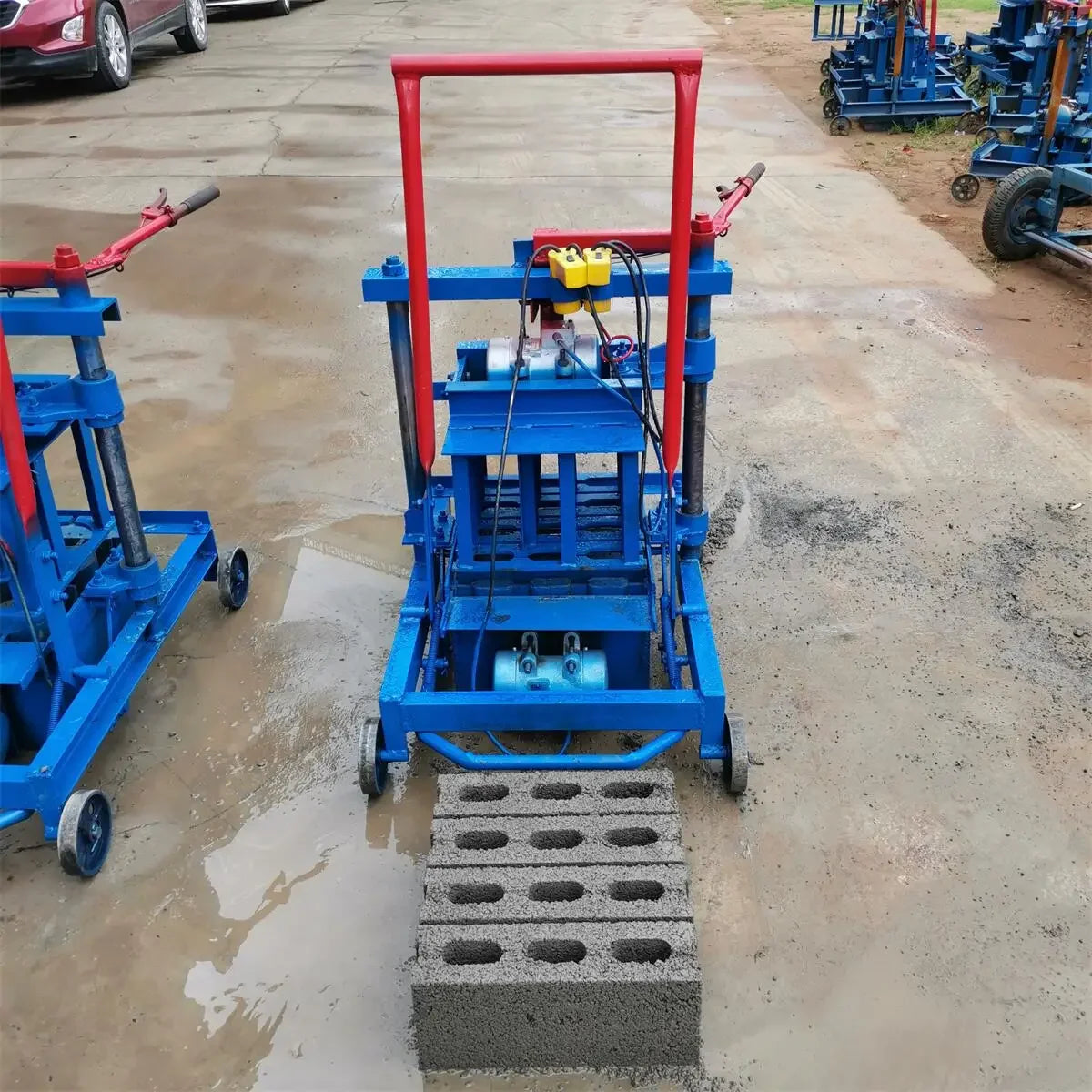Hot Selling Cement Block Machine, Hydraulic Concrete High-quality Brick Making Machine