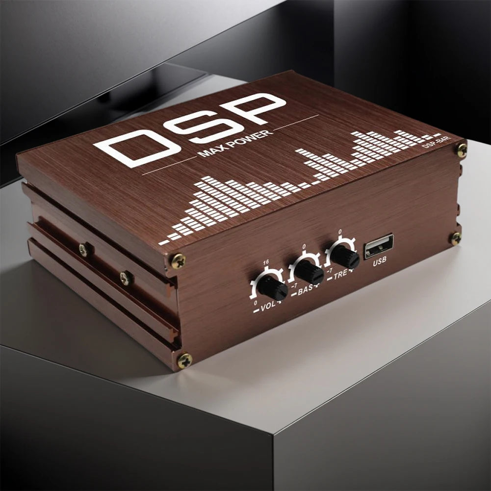 Car DSP Digitale Audio Processor Support APP Control Auto Eindversterker Audio Digitale Geluid Processor Cars Audio Accessoires