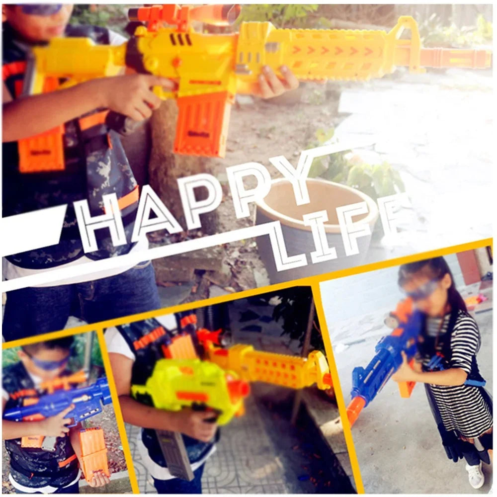 EeNew Arrival Electric Soft Bullet Gun Sniper Rifle Suit For Nerf Bullets Toy Gun EVA Dart Blaster Toy Rifle Gun Kids Best Gift