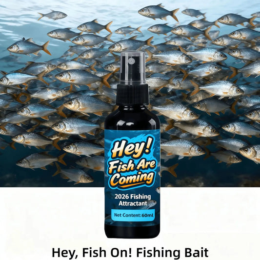 Fish Attractant Liquid Spray - Instant Fish Gathering Lure, Double Catch Rate for Sea & Competitive Freshwater/Saltwater Fishing