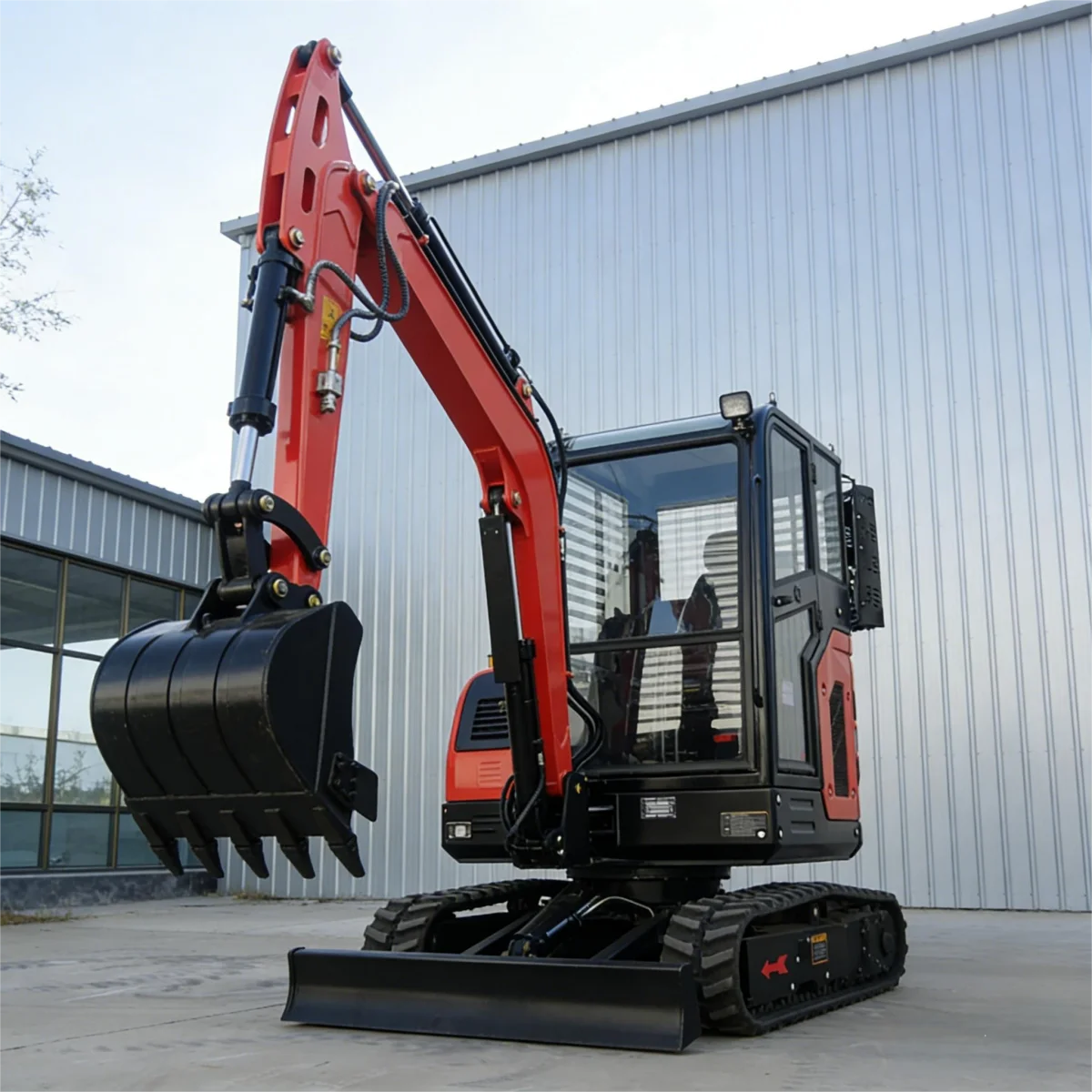 Hydraulic Crawler Type Mini Excavator 1.5 Tons To 3.5 Tons Quick Delivery Customized With High Performance Diesel Engine