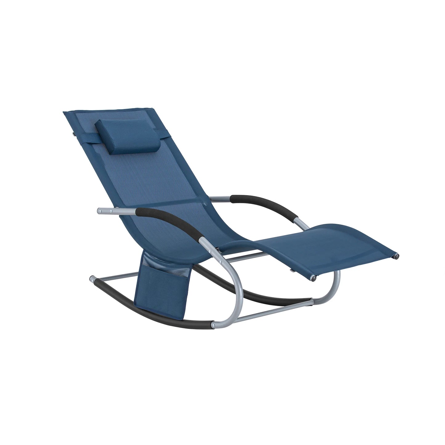 SoBuy OGS28 Sun lounger garden lounger swing with bag and breathable and airy swing lounger for gardens, courtyards, beaches