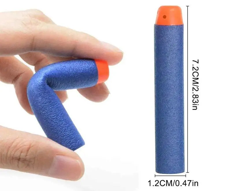 100/50pcs 7.2cm Refill Darts Bullets for Nerf N-Strike Elite Series Blasters Gun Soft Bullet Foam Guns Accessories Children Toy