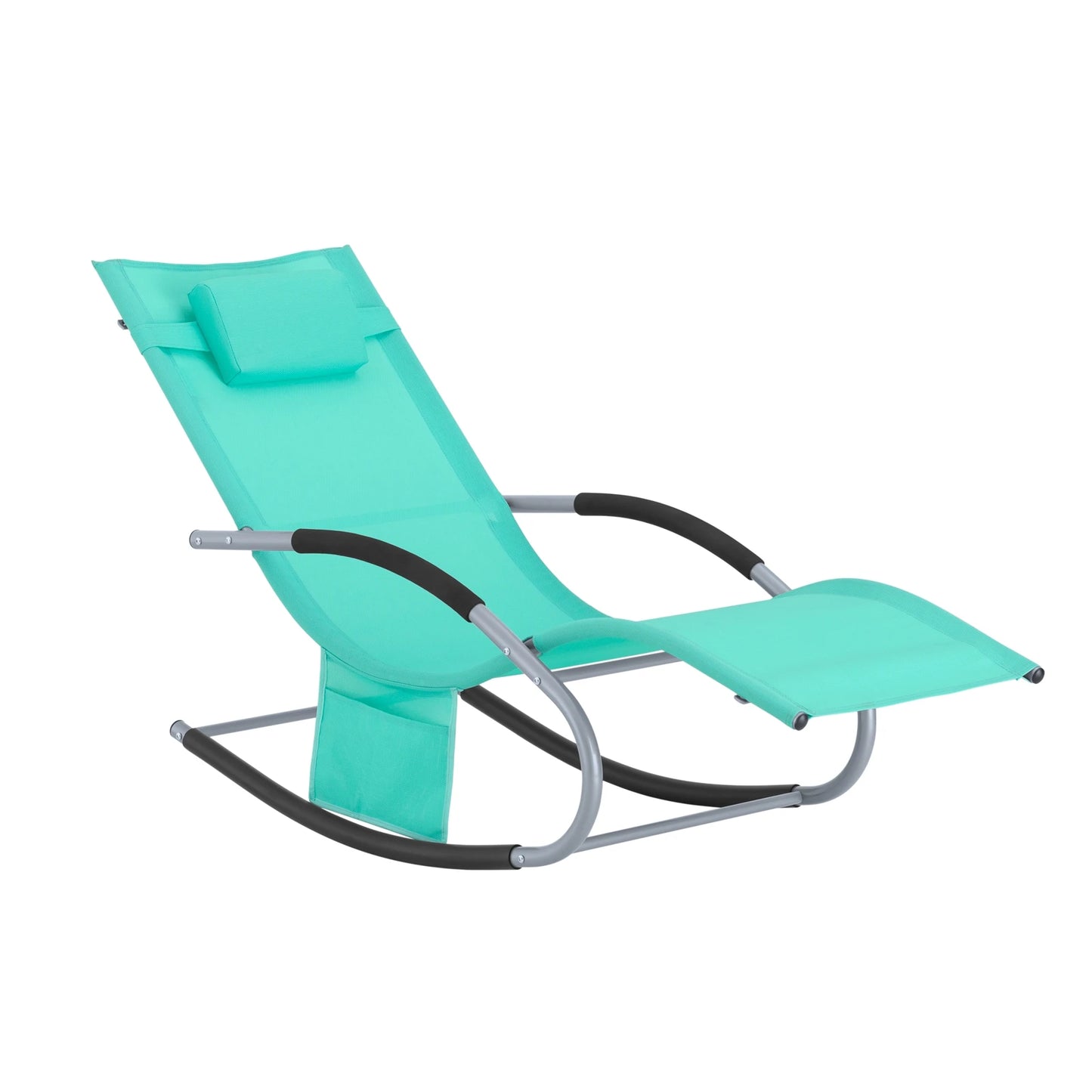 SoBuy OGS28 Sun lounger garden lounger swing with bag and breathable and airy swing lounger for gardens, courtyards, beaches