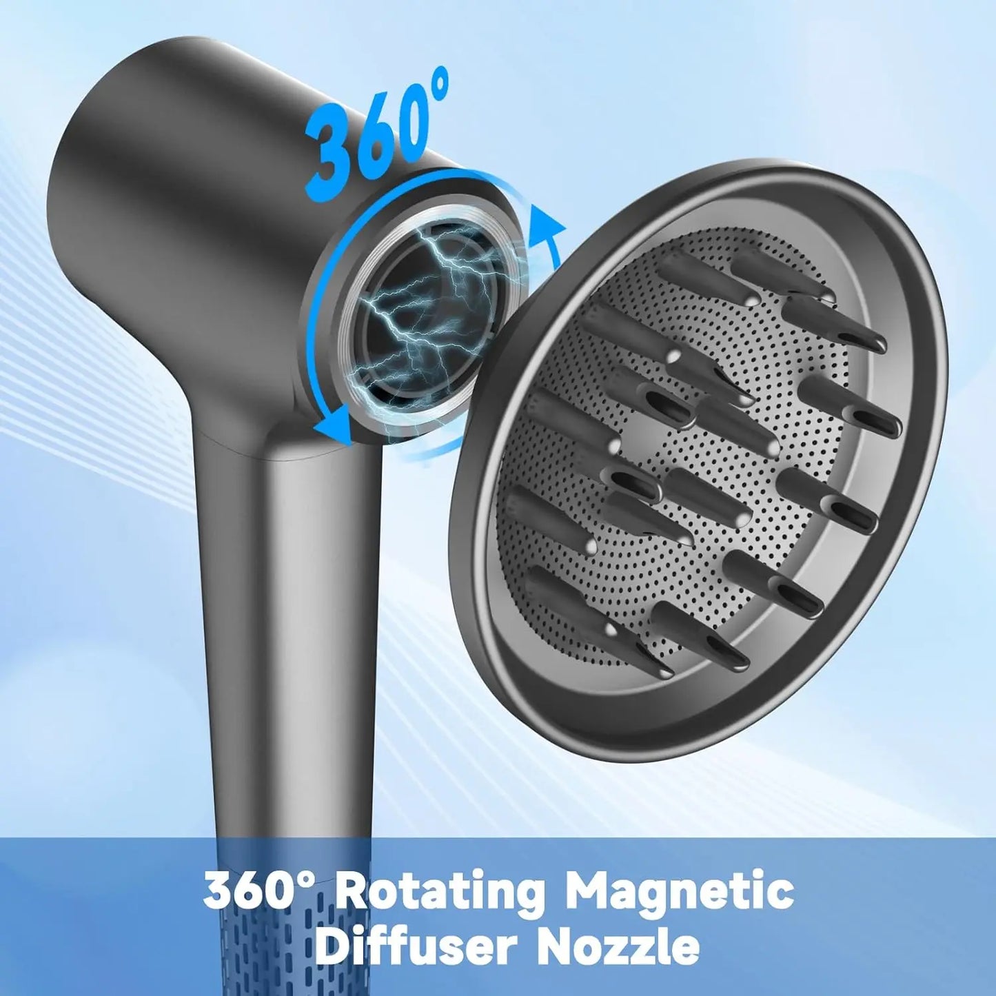 Hair Dryer for Levin HD01 HD02 HD03 Accessories Hair Dryer Curl Hair Outlet Accessories Diffusion Drying Styling Suitable 1Pcs