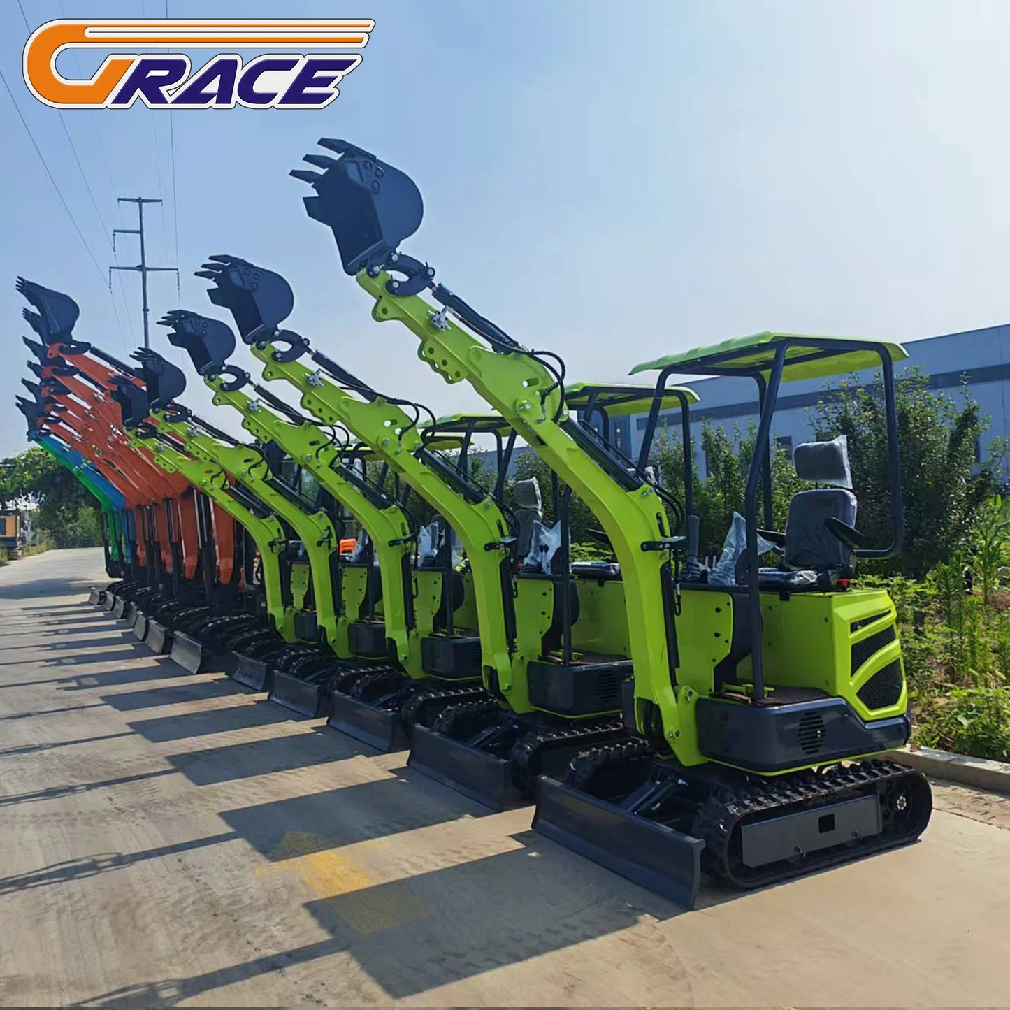 Hot sale Mini Excavator 1.8 Ton EPA Farm New Crawler Digger Kubota Engine Small Excavators 1 Ton 1.5 Ton Machine