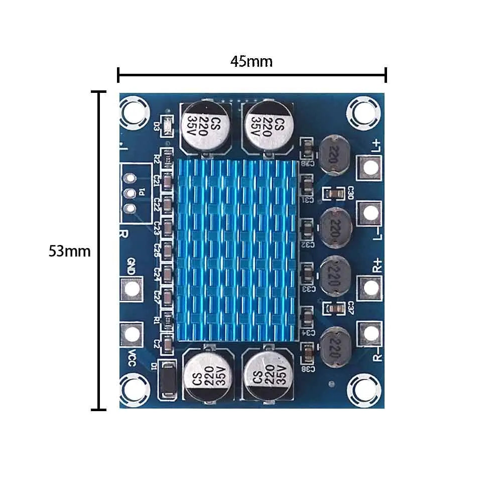 TPA3110 XH-A232 30W+30W 2.0 Channel Digital Stereo Audio Power Amplifier Board DC 8-26V 3A