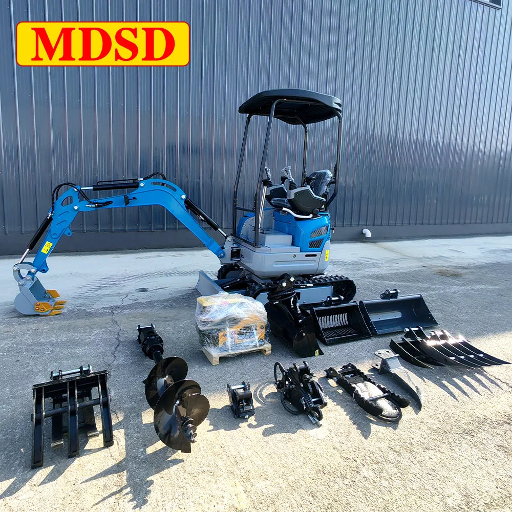 Heavy Duty Customized Small Excavator 3 Ton Crawler Digger with Attachments for Construction Farm Use Mini Excavator CE/Euro 5