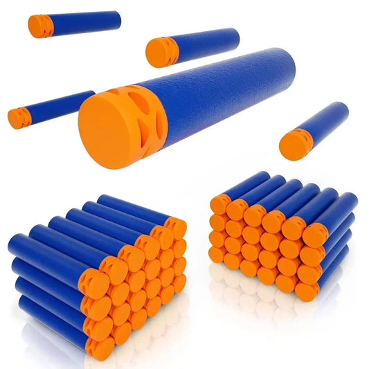 Refill Ffle Darts for Nerf Elite Guns Series Compatible EV Bullets 7.2x1.2cm Toy Gun Accessories for Party Team Game