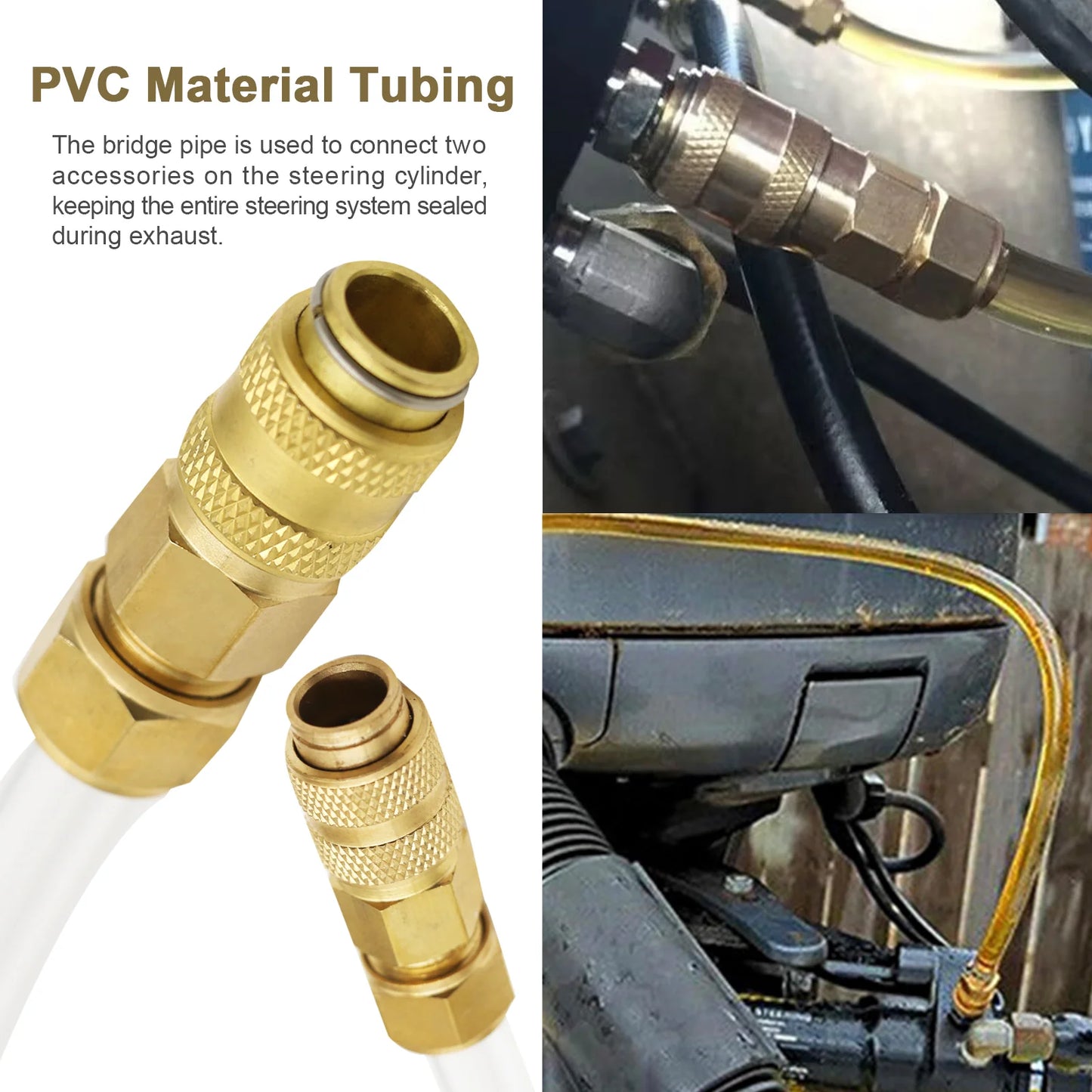 1 Sets Boat Bleed Kit Hydraulic Steering System Tube Hose Filler Tube Marine Accessories for Seastar Hydraulic Helm