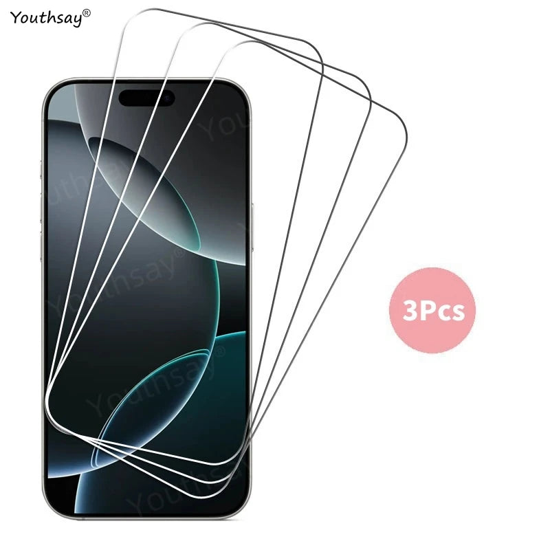 Full Clear Tempered Glass For iPhone 17 Pro Max Screen Protector iphone 17 16 Pro Max Screen Glass Phone Film iphone 17 Pro Max