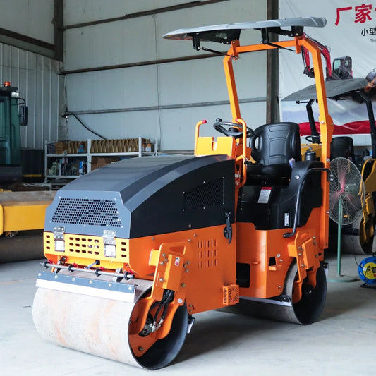 Double Drum Asphalt Road Roller Customized 2Ton 3ton Vibratory Road Roller 4ton 5ton Compactor Ride on Asphalt Road Roller